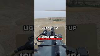 M134 Minigun in firefight [upl. by Torrence]