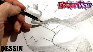 Dessin SerpenteEau Ecarlate et violet TUTO COMMENT DESSINER APPRENDRE POKEMON [upl. by Darnell]