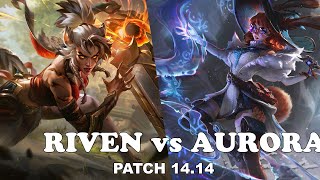 ALOISNL RIVEN RIVEN VS AURORA [upl. by Adaynek143]