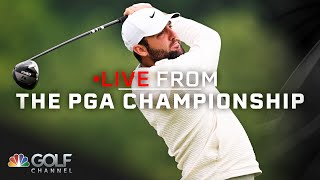 New father Scottie Scheffler focused FULL PRESSER  Live From the PGA Championship  Golf Channel [upl. by Delastre]