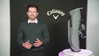 Callaway Par 3 Stand Bag [upl. by Nnylharas690]