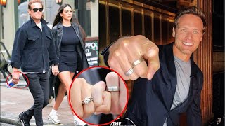 Sam Heughan Caught Wearing Mysterious Ring  Has He Secretly Gotten Married [upl. by Desdee]