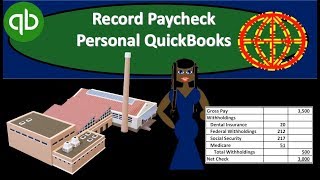 How To Record Personal W2 Income amp WIthholdings In QuickBOoks Using Paycheck Stub [upl. by Berneta563]