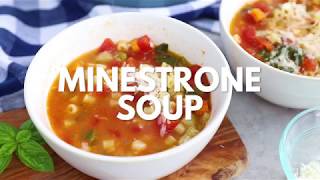 Minestrone Soup Recipe [upl. by Sadler]