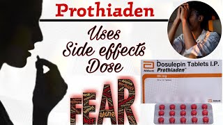 Prothiaden 25 mg tablet uses  dosulepin tablets ip 25 mg  dosulepin tablets ip Prothiaden [upl. by Ellehcyar]