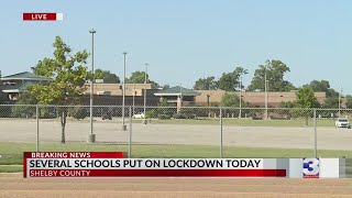 Several schools put on lockdown after threat [upl. by Toinette]