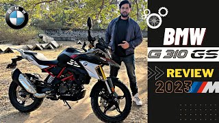 2023 BMW G 310 GS REVIEW  Best ADV Bike [upl. by Earej]