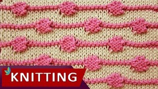 HowToKnit TWO COLOR KNITTING  String of Purls [upl. by Nikos]