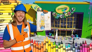 Handyman Hal visits Crayola Experience  Learn about Crayons [upl. by Herrick]