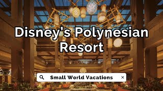 Disneys Polynesian Village Resort Overview  Walt Disney World Resort [upl. by Damara576]