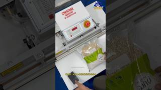 Vacuum Pouch Packing with nitrogen air flashing  Semiautomatic sealing machine vacuummachine yt [upl. by Anytsirk]