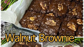 Walnut Brownie recipe special for Winter [upl. by Ataner]