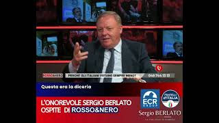 Ascolta le parole dellon Sergio Berlato ospite a RossoampNero [upl. by Eugenle463]