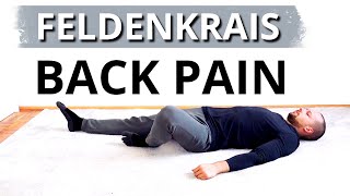 Feldenkrais for BACK Pain  Fix Lower Back amp Hip Pain in 10 Minutes Somatics [upl. by Eniamerej]