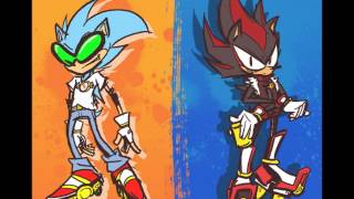 Mom Gets Edgy Sonic Rush vs Jet Set Radio [upl. by Adehsar]