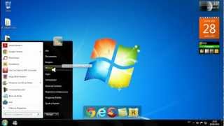 como deixar a barra de tarefas do windows 7 preta [upl. by Luise424]