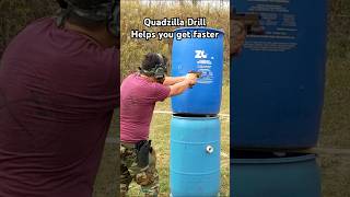 The Quadzilla drill can help you get faster running a pistol [upl. by Drawdesemaj]