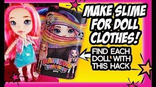 Poopsie Slime Rainbow Surprise Fashion Doll Pixie Rose  Diy Slime🌈 [upl. by Alletnahs]