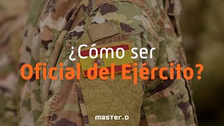 Cómo ser OFICIAL del EJÉRCITO 2023 🎖️ Puestos Requisitos Pruebas 🇪🇸 [upl. by Grodin]