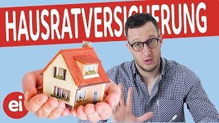 HAUSRATVERSICHERUNG – Alles was Du wissen musst [upl. by Nwahsel]