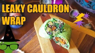 Vegan Kale Wrap Recipe 🌯 Harry Potter  Leaky Cauldron Inspired  The Veggie Nerd [upl. by Cooley]