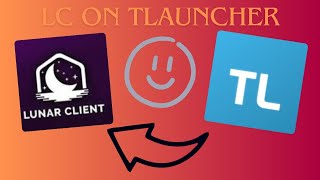 LUNAR CLIENT to Tlauncher easiest way [upl. by Ijnek]