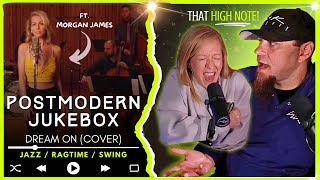 POSTMODERN JUKEBOX quotDream Onquot Aerosmith Cover ft Morgan James  Audio Engineer amp Wifey Reacts [upl. by Stavro]