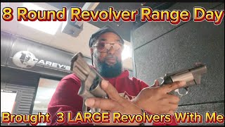 FIRST TIME AT THE RANGE with my NEW Smith amp Wesson 627 8 round revolver [upl. by Ahsiel]