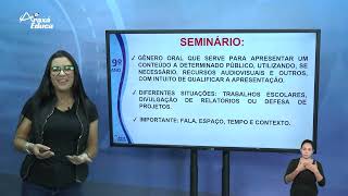 Gêneros Orais Seminário Debate e Júri Simulado [upl. by Ormand]