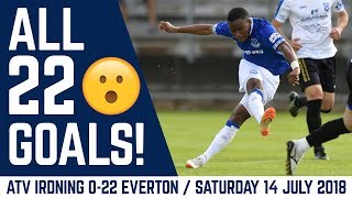 ALL 22 GOALS  ATV IRDNING 022 EVERTON MARCO SILVA’S FIRST GAME [upl. by Leann]