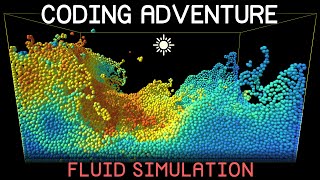 Coding Adventure Simulating Fluids [upl. by Nabi]