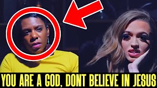 PROOF THAT WE ARE GODS  TASHA K CHALLENGES WOAH VICKEY ON HER FAITH IN JESUS [upl. by Haney829]