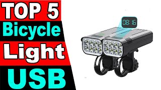 TOP 5 Best Bicycle Light Review 2024 [upl. by Ziladnerb]