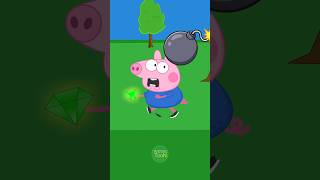 George Stole The Catnap Diamond animationmeme peppapig peppapigparody funnycartoon [upl. by Odravde]