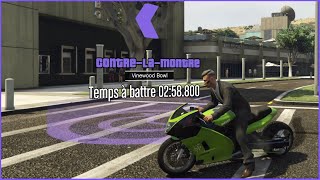 CHRONO GTA ONLINE BATTRE LE CONTRE LA MONTRE quotVINEWOOD BOWLquot SUR GTA ONLINE [upl. by Churchill215]