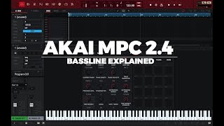 MPC 24 TUTORIAL  BASSLINE VST EXPLAINED [upl. by Vicki]