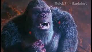 Godzilla vs Kong 2  Fight scene 😳  Quick Film Explained [upl. by Mike]