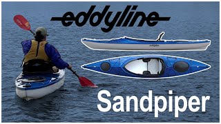 This Best Recreational Kayak For Larger Paddlers Eddyline Sandpiper [upl. by Ahsiea]