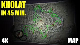 How to collect everything in Kholat really fast version 2 with a map [upl. by Aihsia]