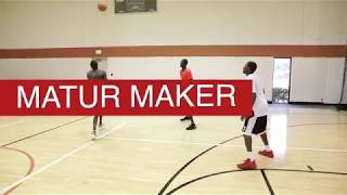 Matur Maker NBA Pre Draft Workout [upl. by Marola]