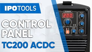 👨‍🏭 IPOTOOLS TC200 ACDC  CONTROL PANEL [upl. by Ellehcam]