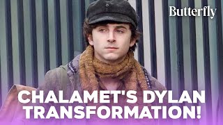 Chalamets Dylan Transformation Chalamet Photographed for First Time [upl. by Yzeerb]