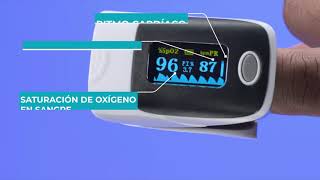 Oxímetro protege tu salud monitoreando la oxigenación en la sangre [upl. by Laryssa]