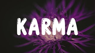 The Kolors  KARMA Lyric Video [upl. by Sampson]