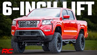 2022 Nissan Frontier 6inch Suspension Lift kit [upl. by Igic]