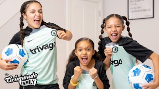 3 OF OUR DAUGHTERS GOT INTO CHELSEA FC [upl. by Ferro]