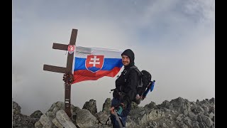 Krywań i Bystra Ławka z Szczyrbskiego Jeziora Wysokie Tatry Słowacja Część 1 [upl. by Iadrahs710]