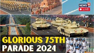 Republic Day Parade News LIVE  Best Moments Of The 75th Republic Day Parade LIVE  PM Modi  N18L [upl. by Shantee245]