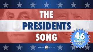 The Presidents Song 46  Sing the names of every United States President Celebrate Presidents Day [upl. by Kyred370]