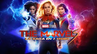 Las 3 Marvels  La Saga en 1 Video Historia Previa a The Marvels [upl. by Isabelle]